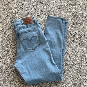 Levi's Women's 711 Skinny Jeans in Soft Blue size 31